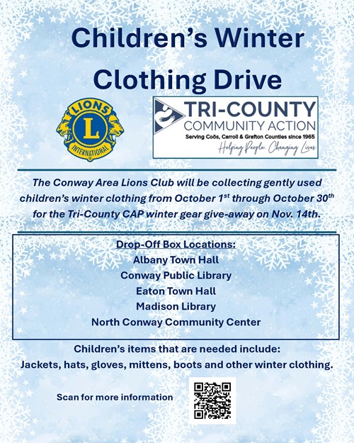 Children's winter clothing drive